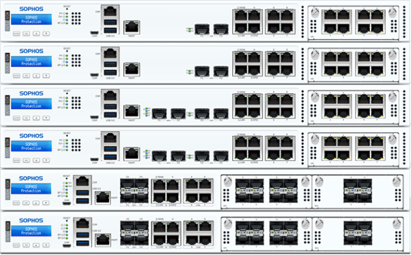 Sophos Distributed Edge. XGS Series Next-Gen Firewall Appliances. XGS Series 1U Rackmount. Models: 2100, 2300, 3100, 3300, 4300, 4500